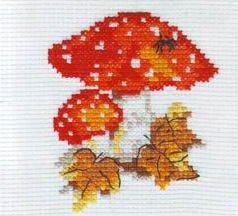 Схемы для вышивки бисером Овощи, грибы